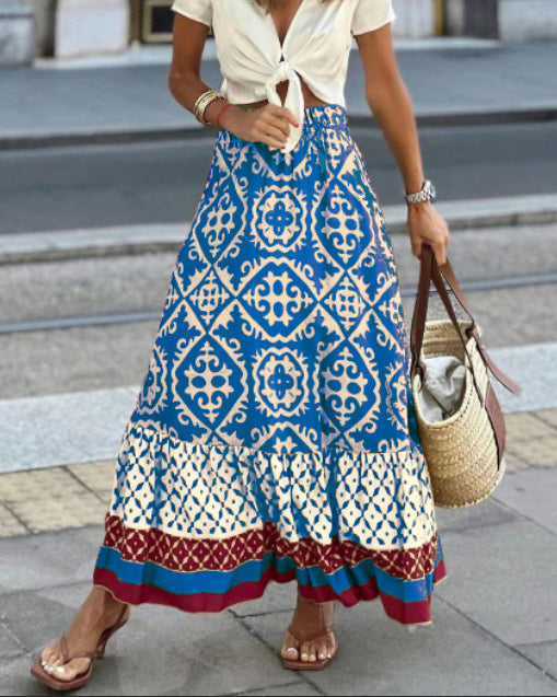Cassey™ | Boho Stil Nederdel