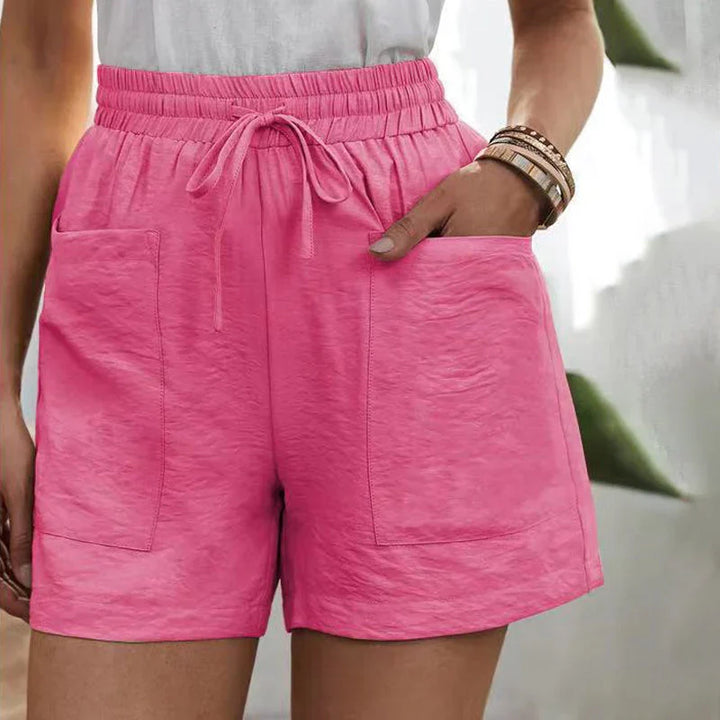 Emily™ | Casual Shorts med Lommer