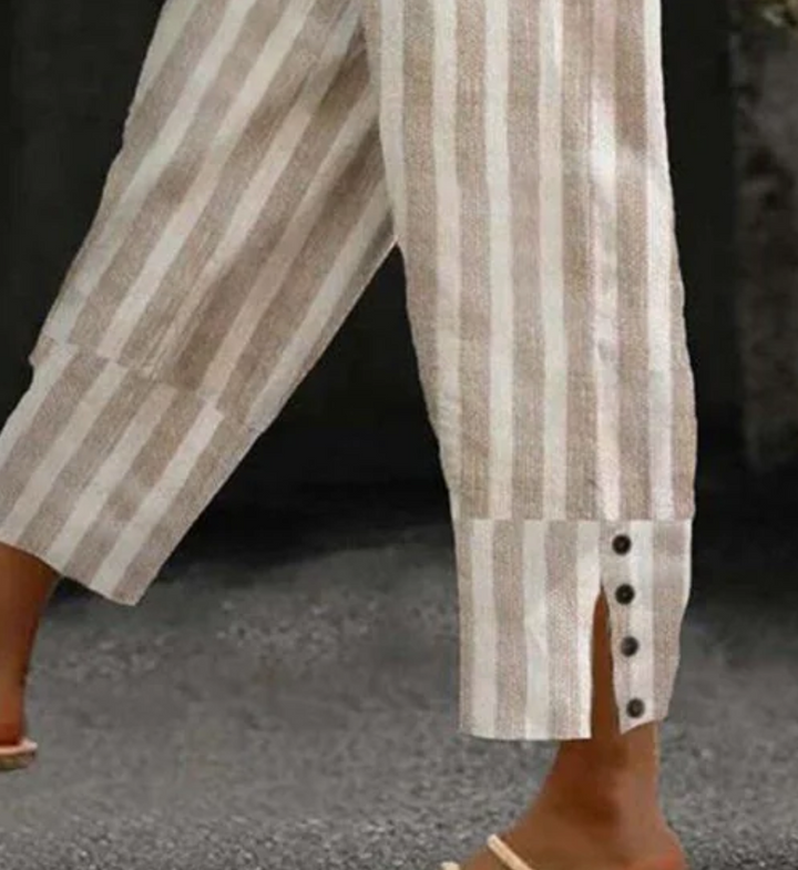 Filippa™ | Chikke Khaki Afslappede Bukser