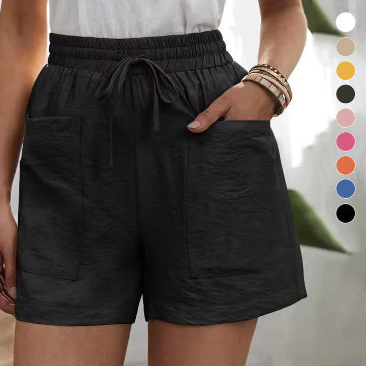 Emily™ | Casual Shorts med Lommer
